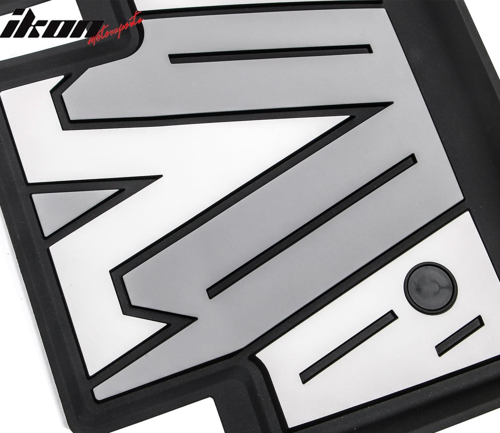 2024-2025 Tesla Model 3 3D Floor Mats Black Gray White TPE Injection - Image 8