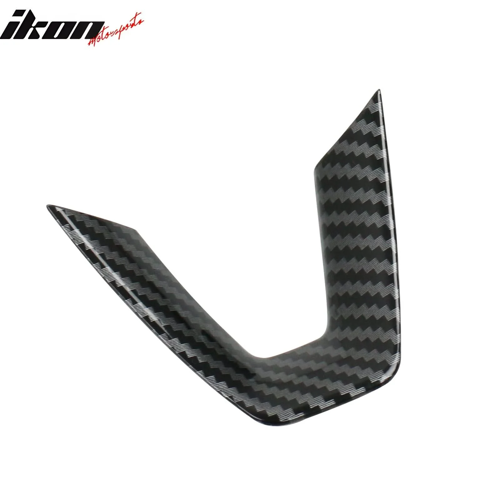 2024-2025 Tesla Model 3 Carbon Fiber Print Steering Wheel Panel Trim - Image 5