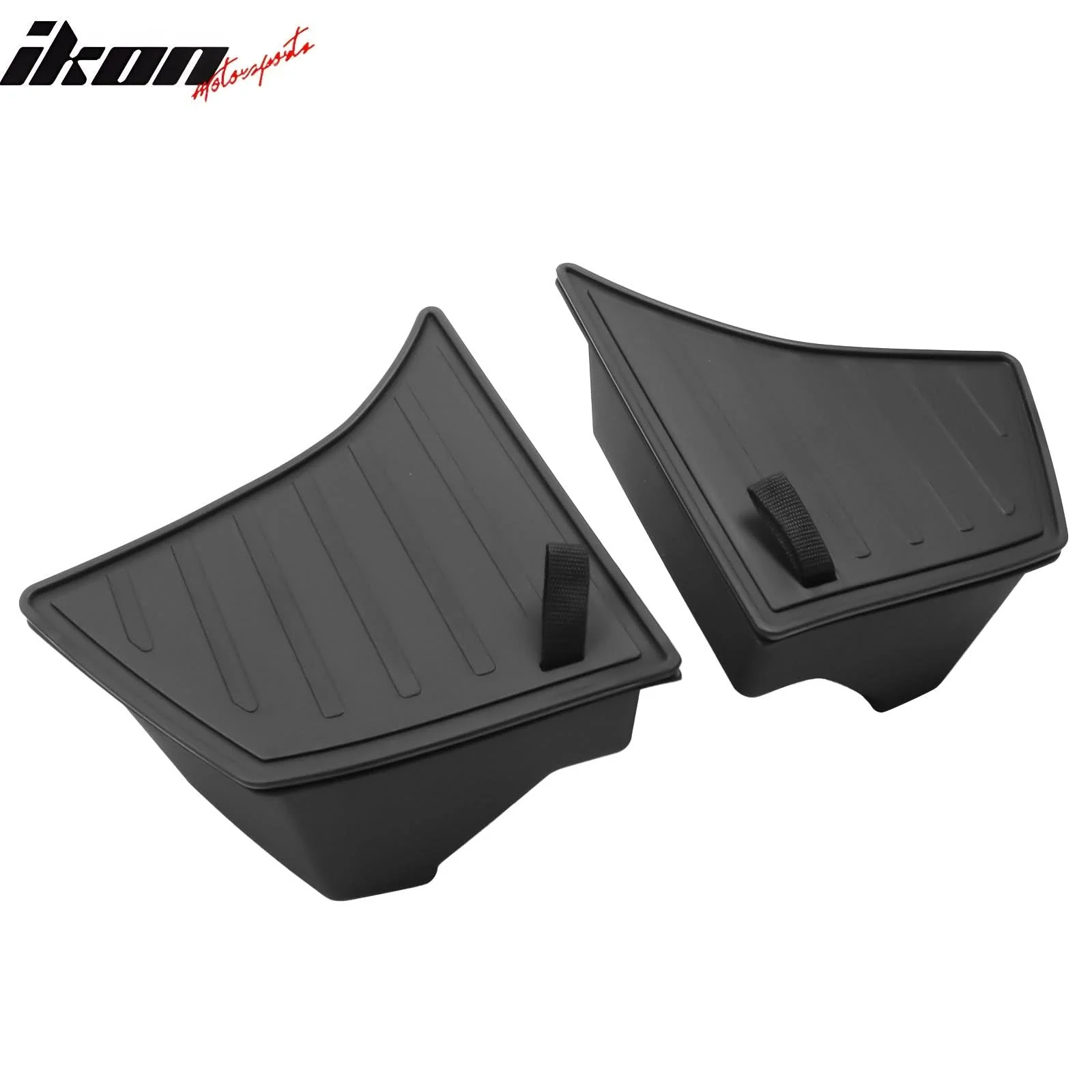 2024-2025 Tesla Model 3 Highland Rear Trunk Side Storage Bins Box TPE - Image 5
