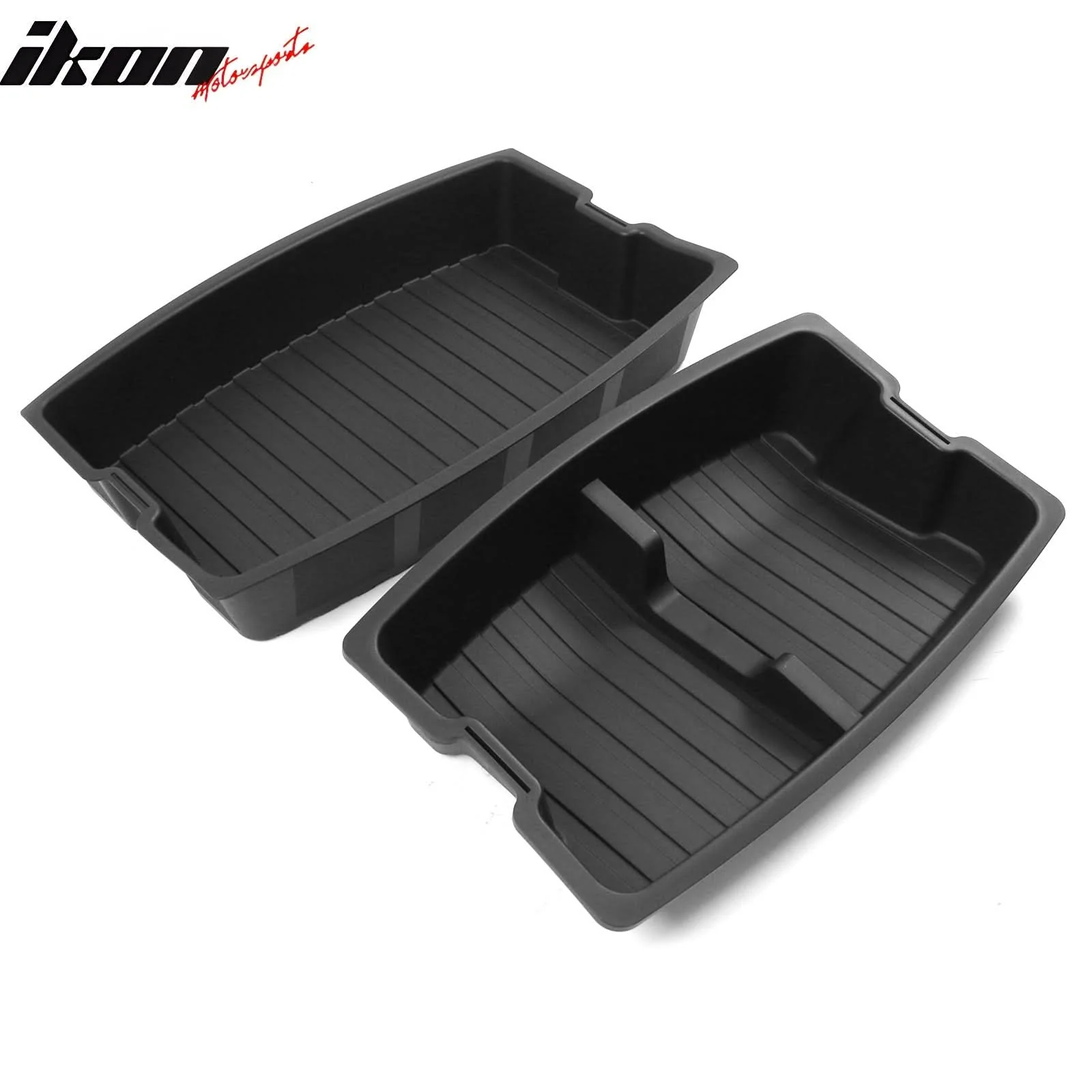 2024-2025 Tesla Model 3 Rear Trunk Lower + Upper Storage Organizer Box - Image 4