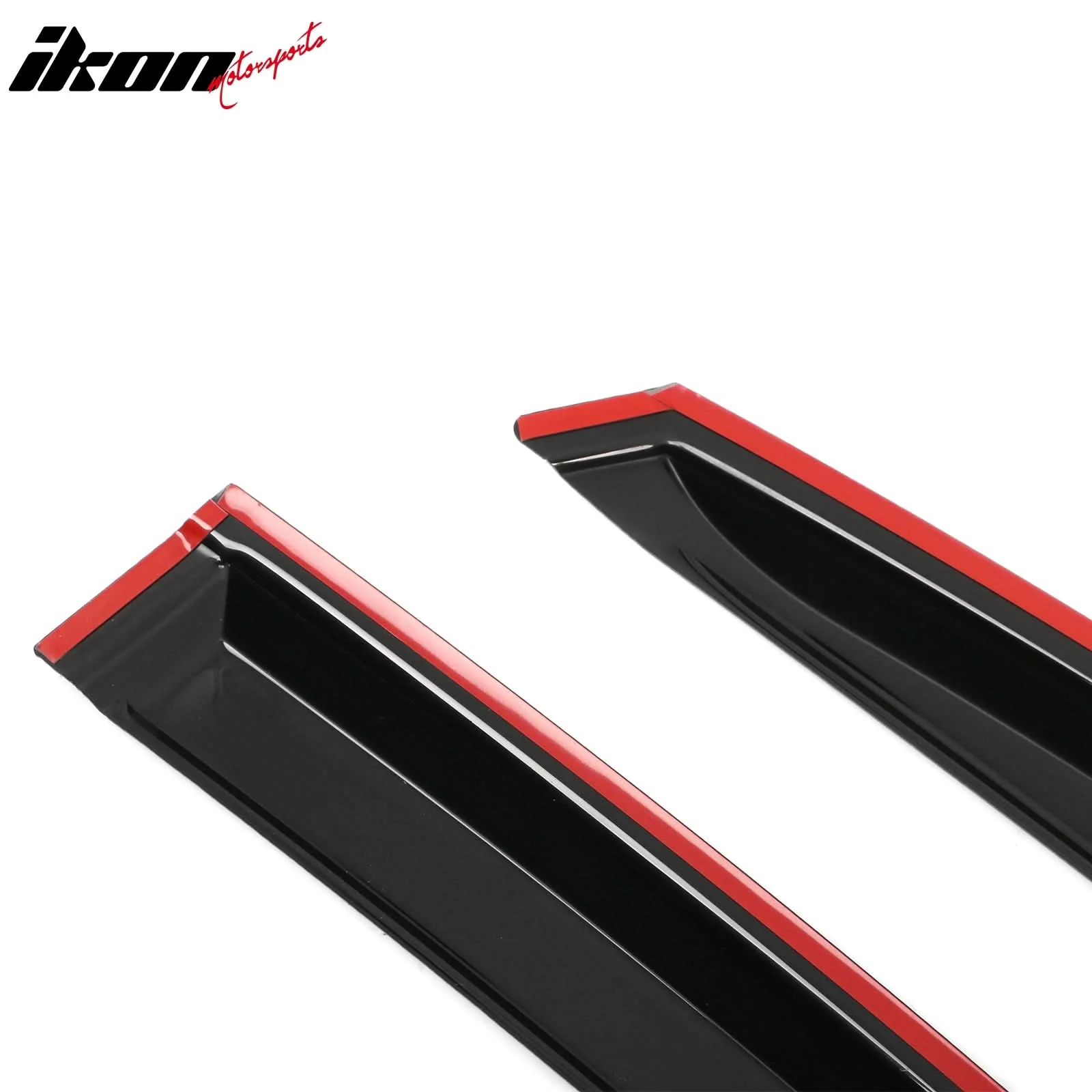 2025 Toyota Camry 4PCS Tape on Window Visors Vent Rain Sun Wind Guards - Image 7