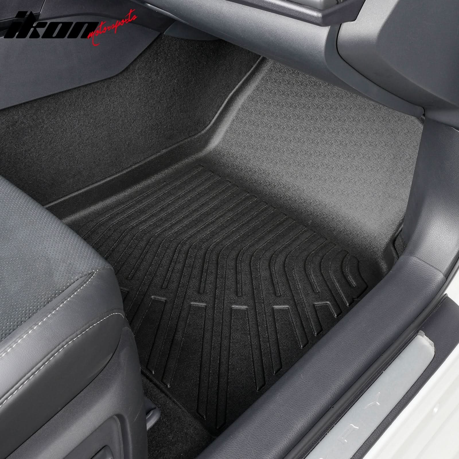 2025 Toyota Camry Hybrid 3D Molded Floor Mats All Season Carpets TPE - Image 4