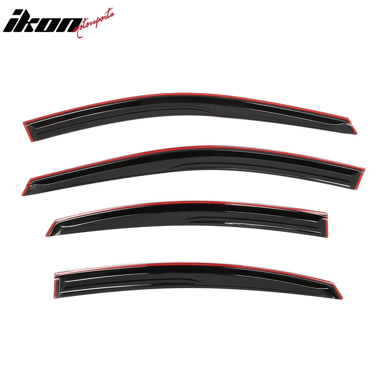 2025 Toyota Camry Mugen Style Tape on Window Visors Vent Rain Guards - Image 6