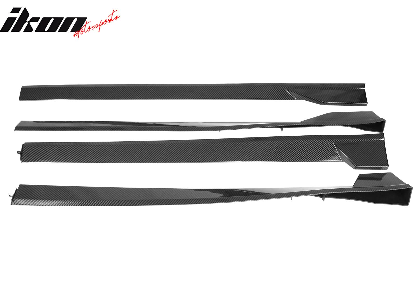 2025-Up Toyota Camry SE XSE TRD Style Side Skirts Carbon Fiber Print - Image 6