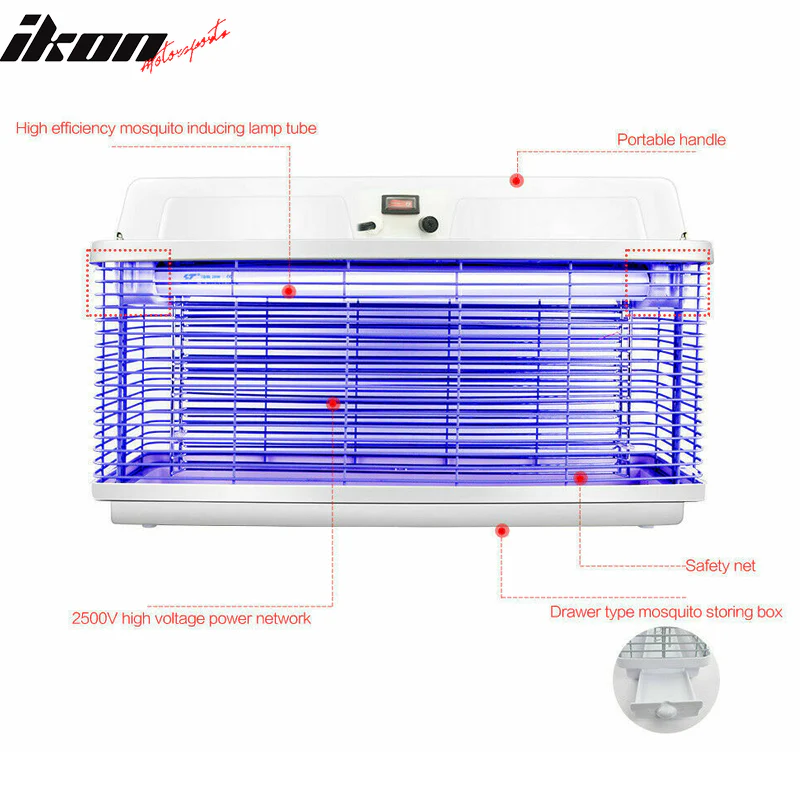 20W UV Light Tube Electronic Lamp Resdential Bug Zapper - Image 5