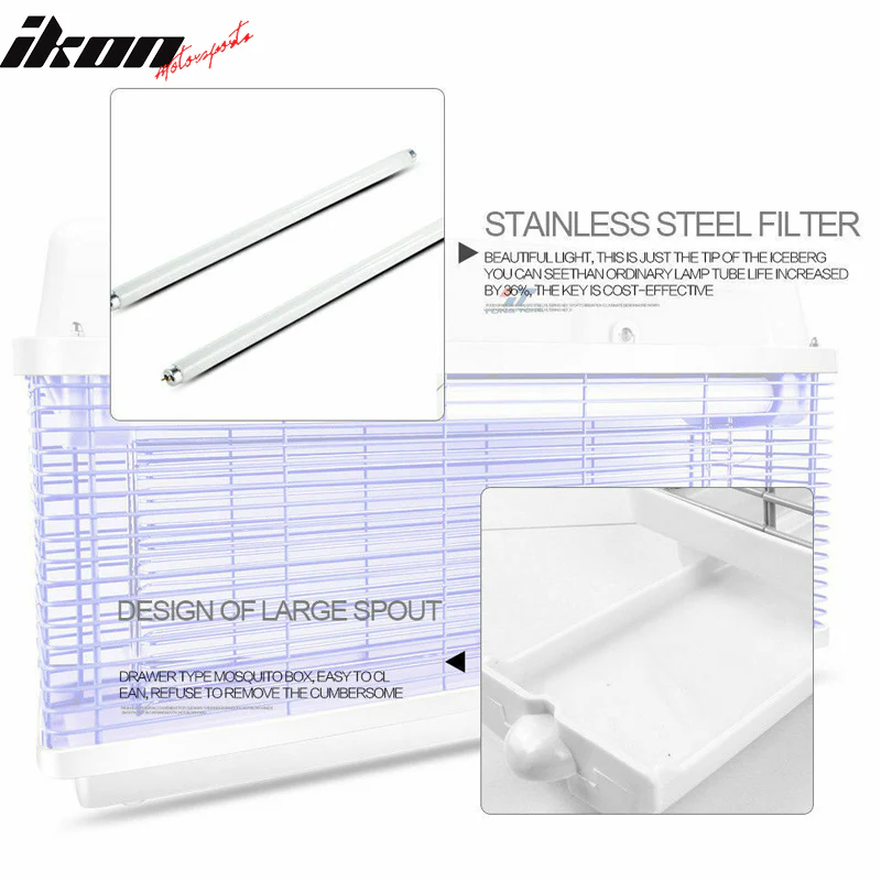20W UV Light Tube Electronic Lamp Resdential Bug Zapper - Image 6