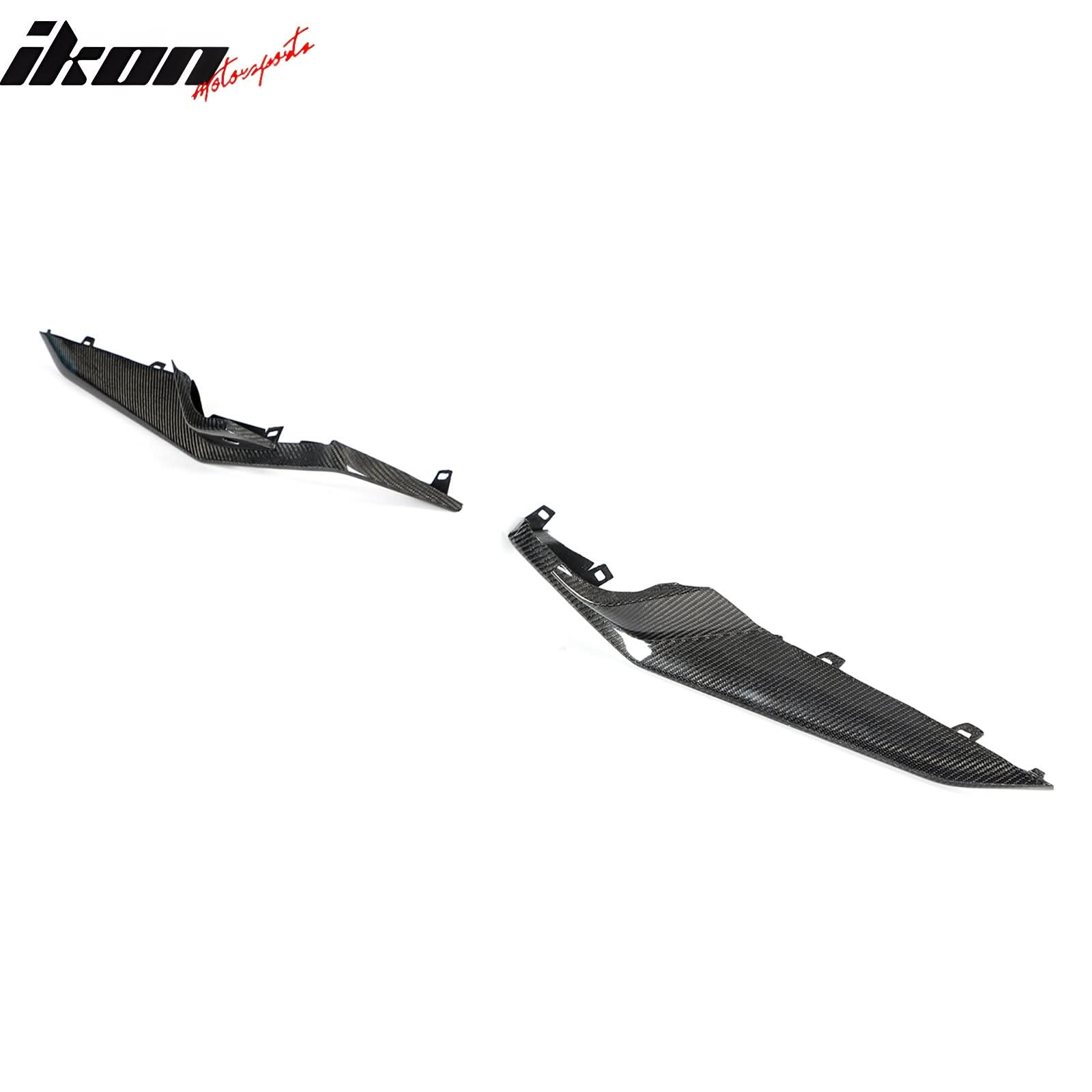 23-25 Corvette C8 Z06/E-Ray/ZR1 Grille Trim Carbon Fiber 2PC Overlay - Image 6