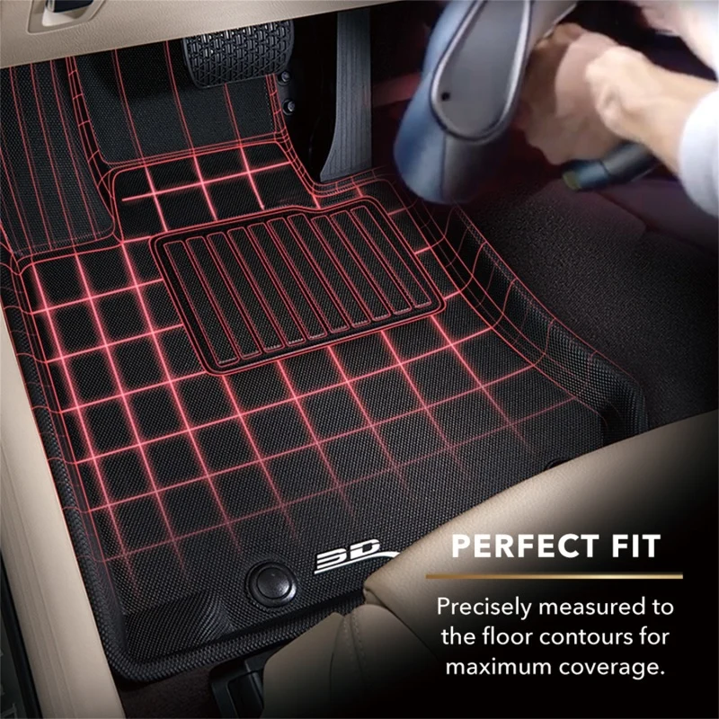 3D MAXpider 17-26 Chrysler Pacifica / Voyager Kagu Black Full Set - Image 2