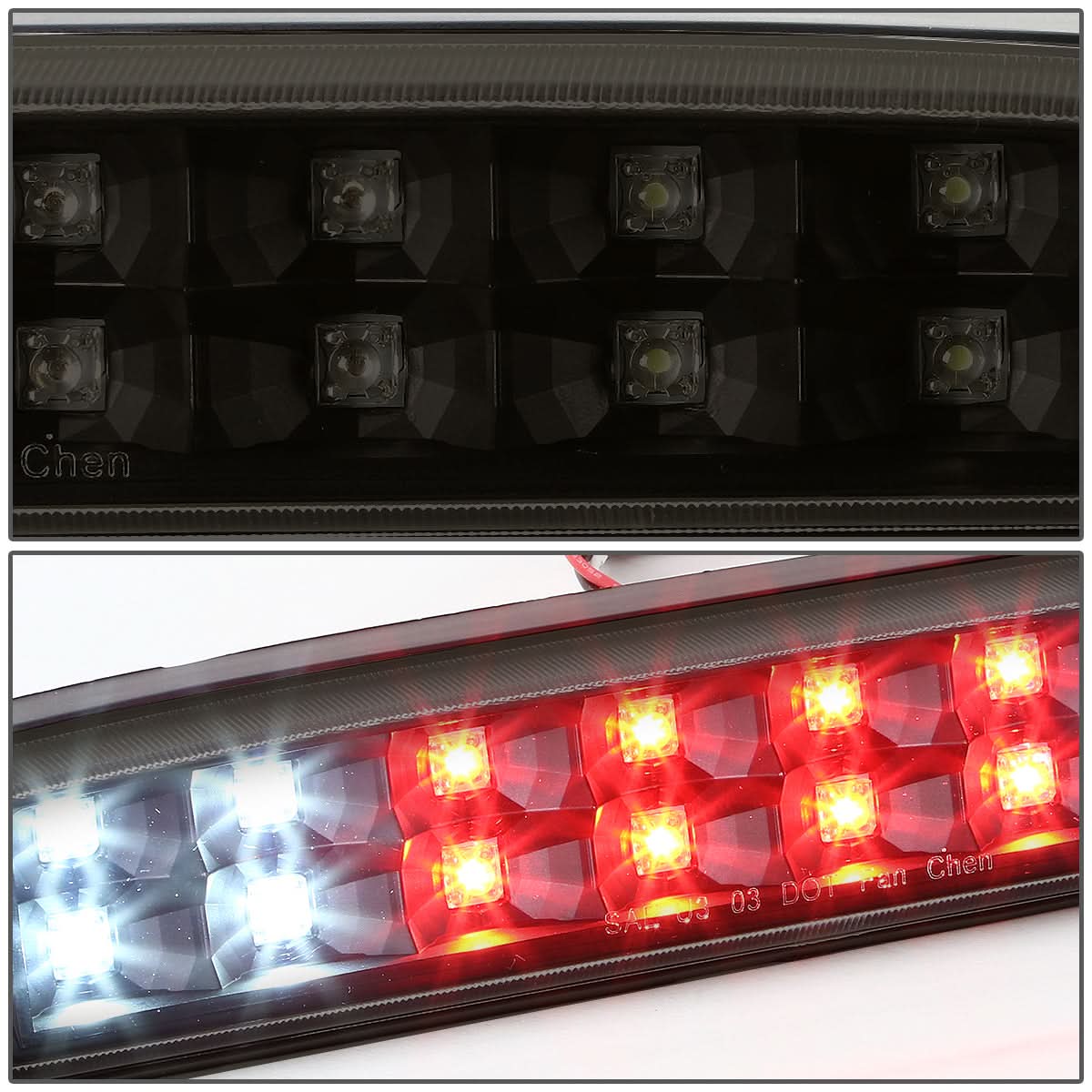 3rd Brake Light LED Black Smoke - Ford Ranger F-250 F-350 F-450 F-550 - Image 3