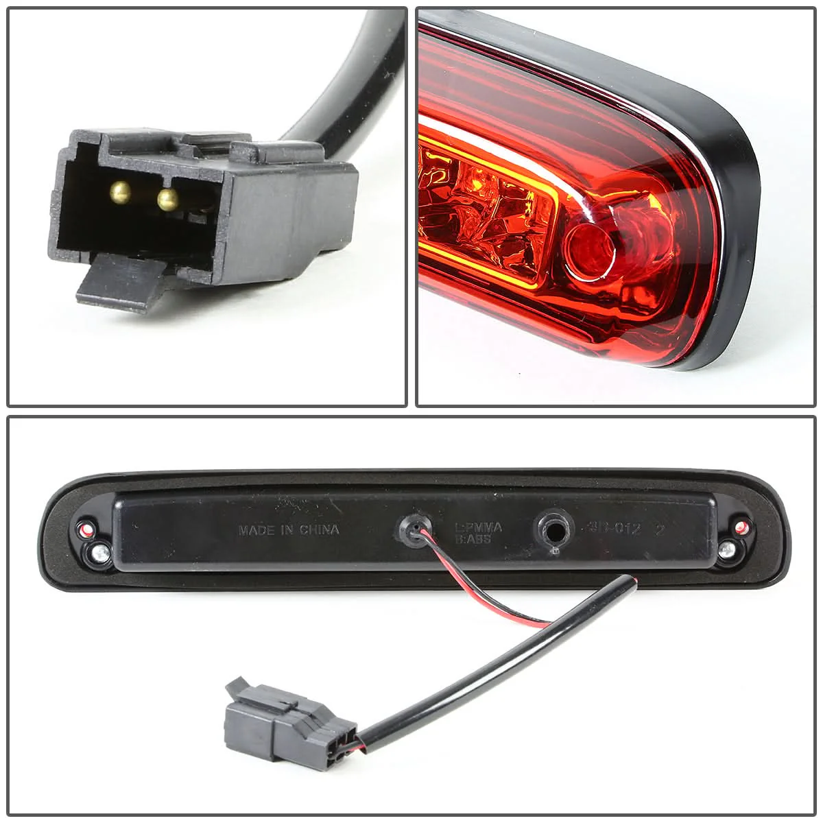 3rd Brake Light LED Red - Ford Ranger F-250 F-350 F-450 F-550 Mazda - Image 4