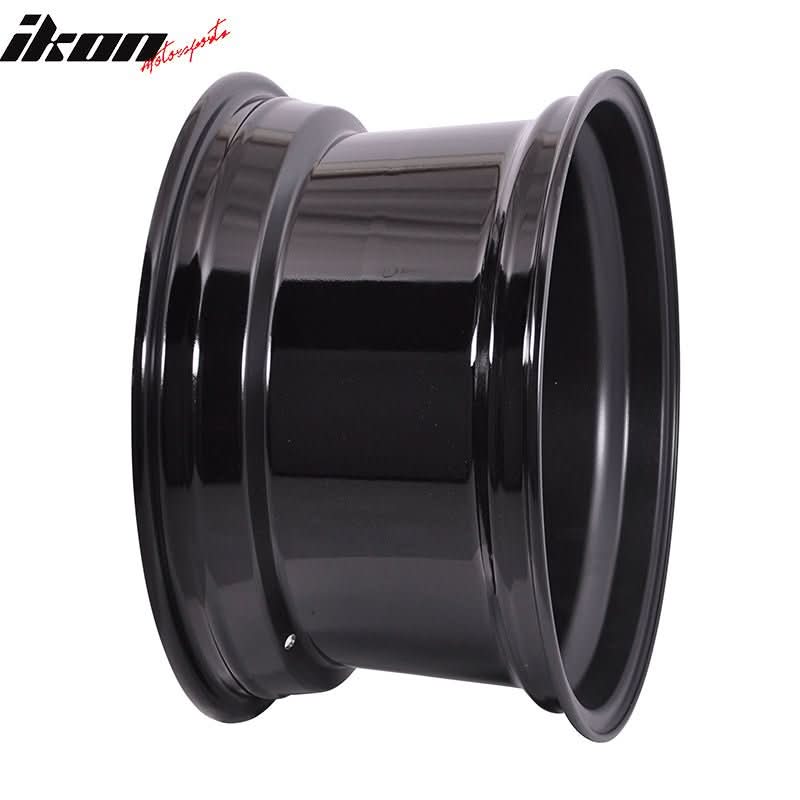 (4) 17X8.5 +25 5X100 / 5X114.3 Step Lip Deep Dish Mesh Wheels Rims - Image 7
