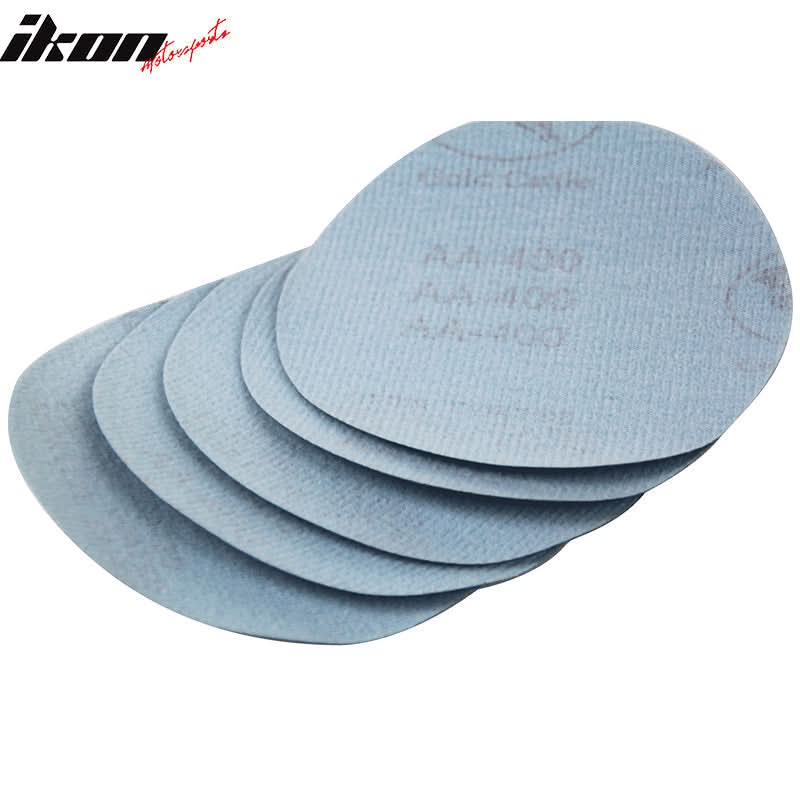 50PC 5in 127mm 400 Grit Auto Sanding Disc Sandpaper Sheets Sand Paper - Image 5
