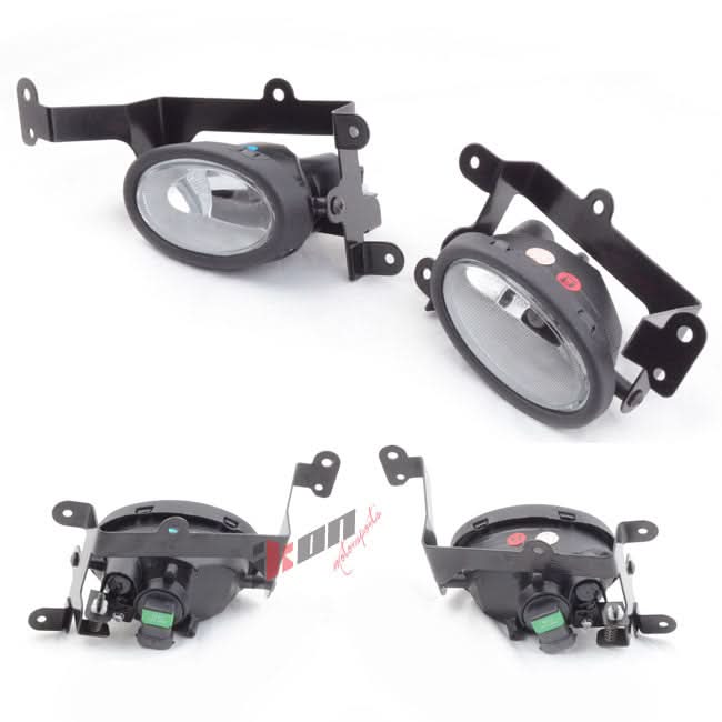6000K Hid Fits Honda Civic 06-08 Coupe Clear Lens Fog Lights Kit RH LH - Image 3