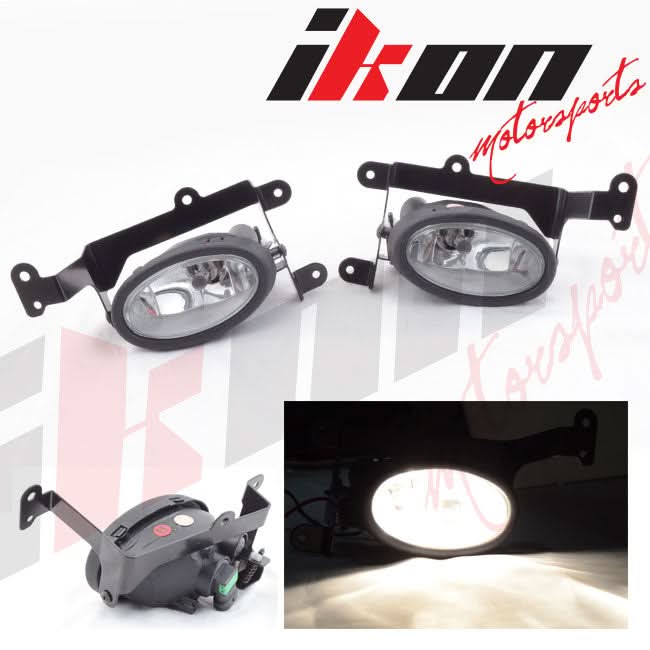 6000K Hid Fits Honda Civic 06-08 Coupe Clear Lens Fog Lights Kit RH LH - Image 5