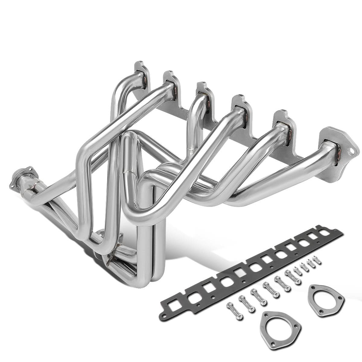 65-89 Ford F-100/F-150/F-250/F-350 Long Tube Header Stainless Steel - Image 2