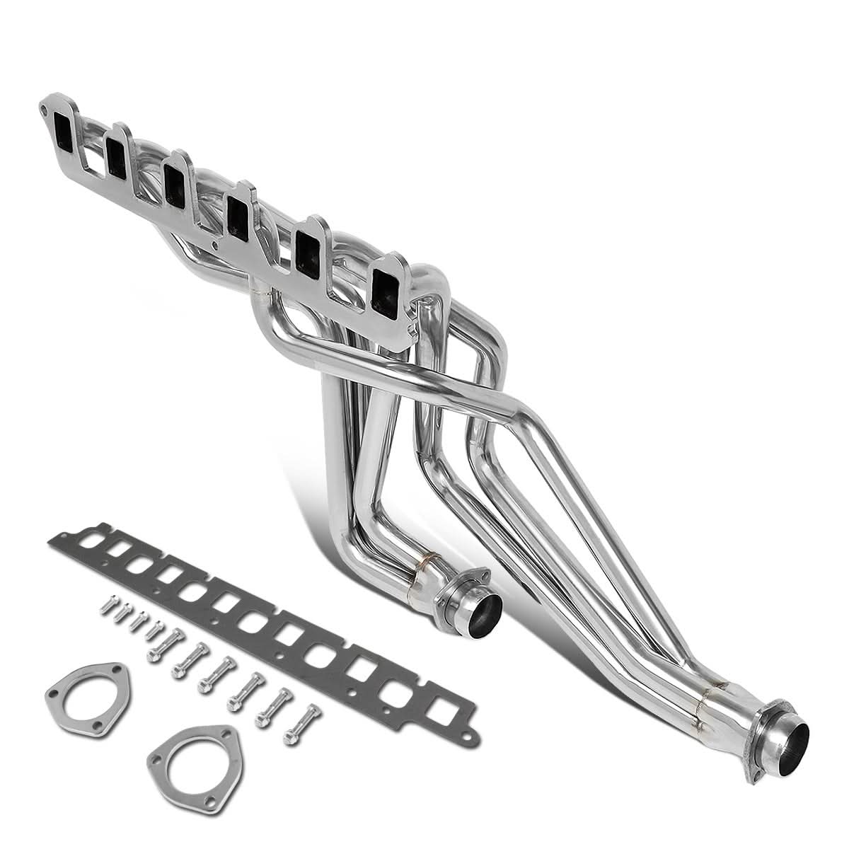 65-89 Ford F-100/F-150/F-250/F-350 Long Tube Header Stainless Steel - Image 3
