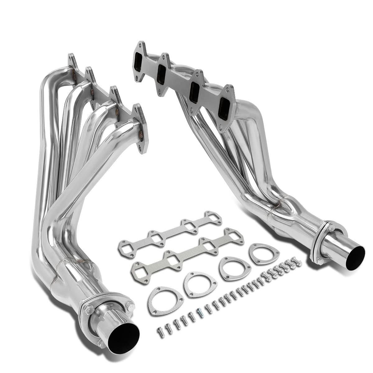 66-76 Ford F-100/F-150/F-250 Long Tube Header Stainless Steel - Image 2