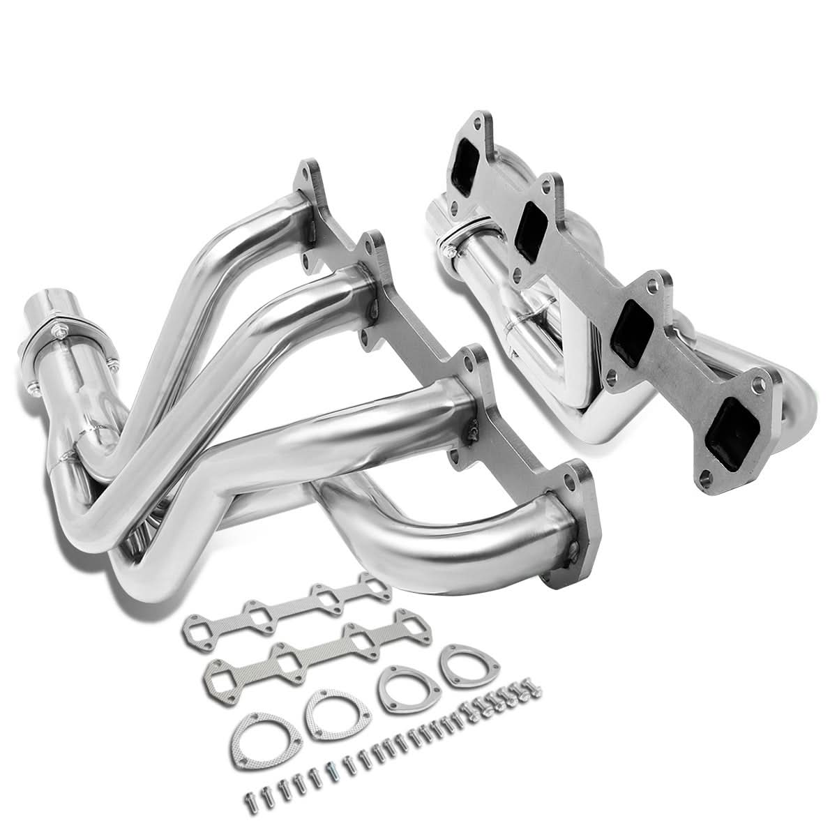 66-76 Ford F-100/F-150/F-250 Long Tube Header Stainless Steel - Image 3