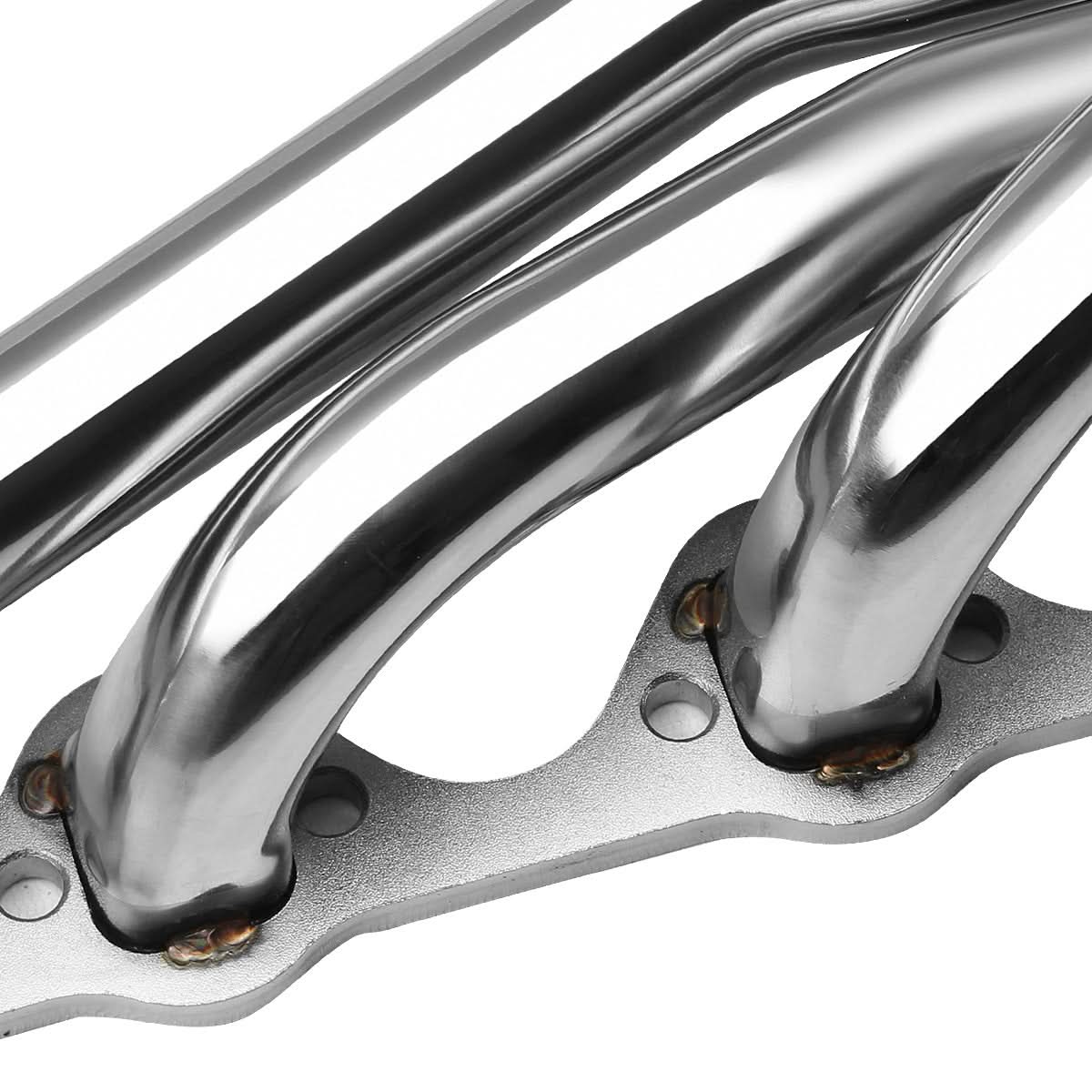 66-77 Ford Bronco Long Tube Header V8 Stainless Steel - Image 5