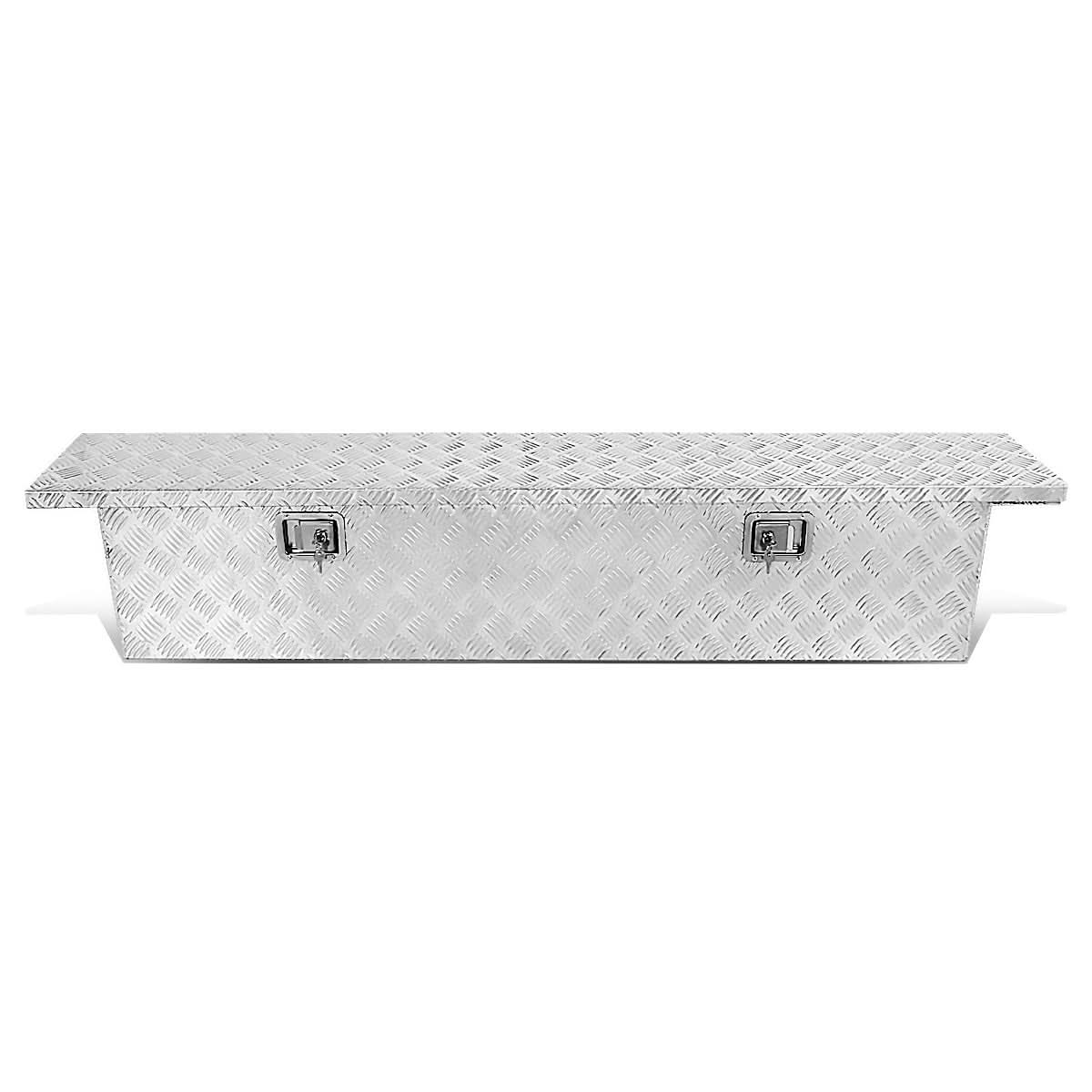 69" Crossover Truck Tool Box with Lock & Key Aluminum - Image 3