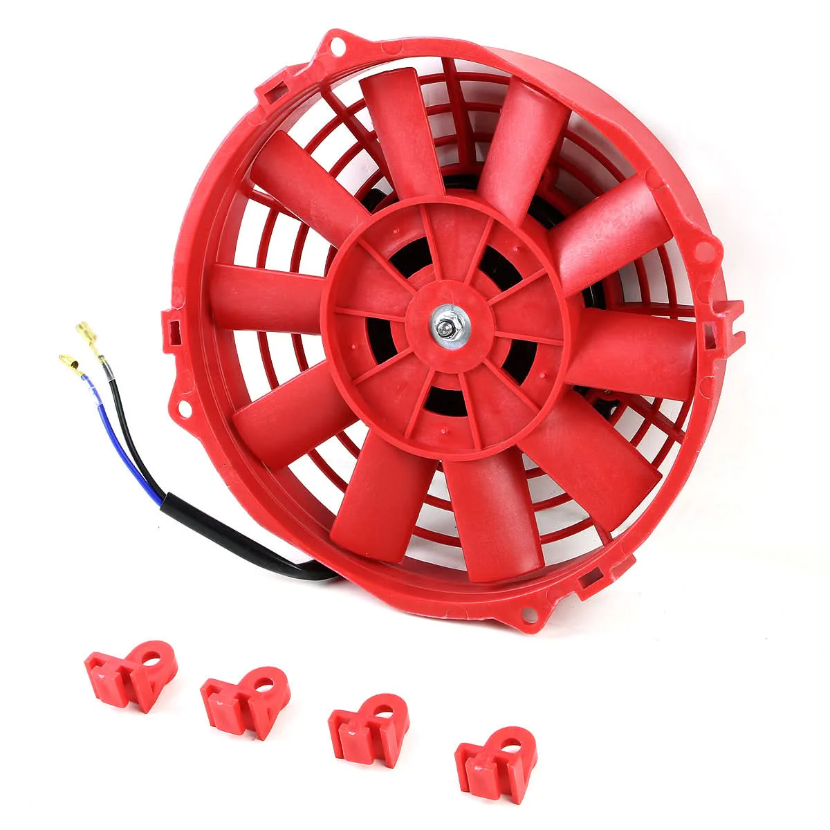 7 Inch Red Radiator Fan - Image 2