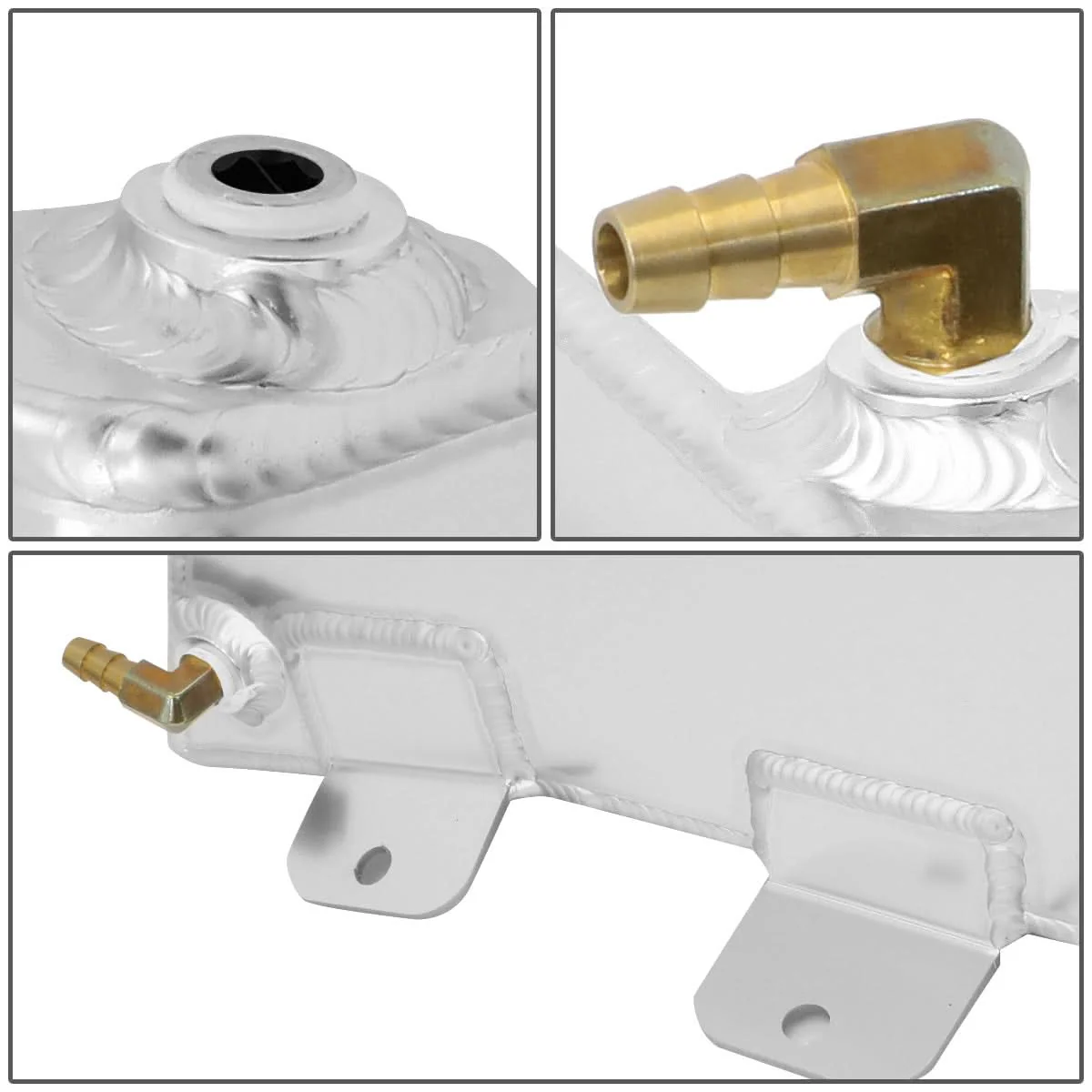 78-88 Oldsmobile Cutlass Supreme Aluminum Coolant Tank - Image 6