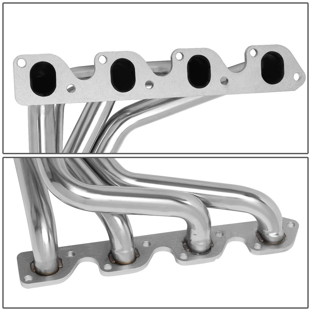 80-82 Ford F-150 F-250 F-350 5.8L 6.6L V8 Long Tube Header Stainless Steel - Image 4