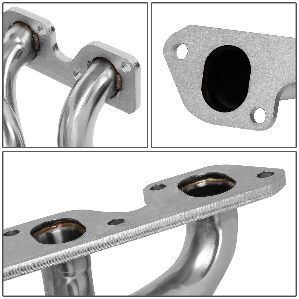 80-82 Ford F-150 F-250 F-350 5.8L 6.6L V8 Long Tube Header Stainless Steel - Image 5