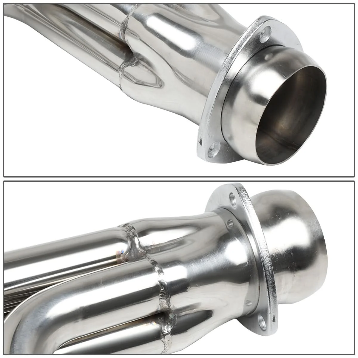 80-96 Ford F-150 F-250 F-350 Bronco Long Tube Header Stainless Steel - Image 6