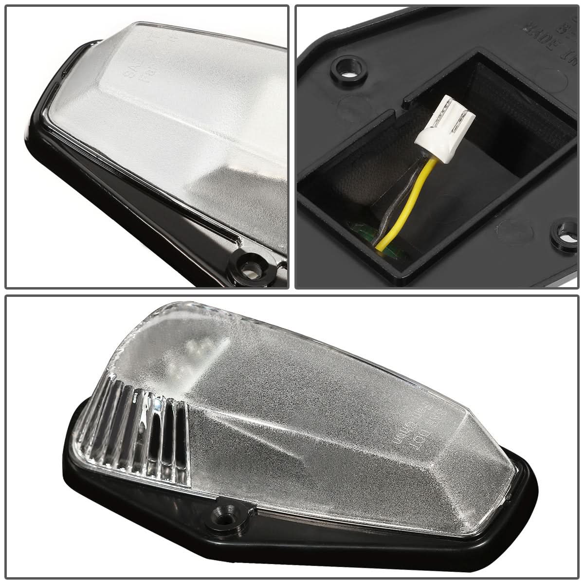 80-96 Ford Super Duty Chrome Housing Blue LED Cab Light - Image 4