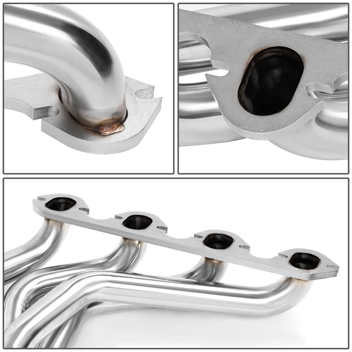 83-87 Ford F-250 F-350 7.5L V8 Long Tube Headers Stainless Steel - Image 6