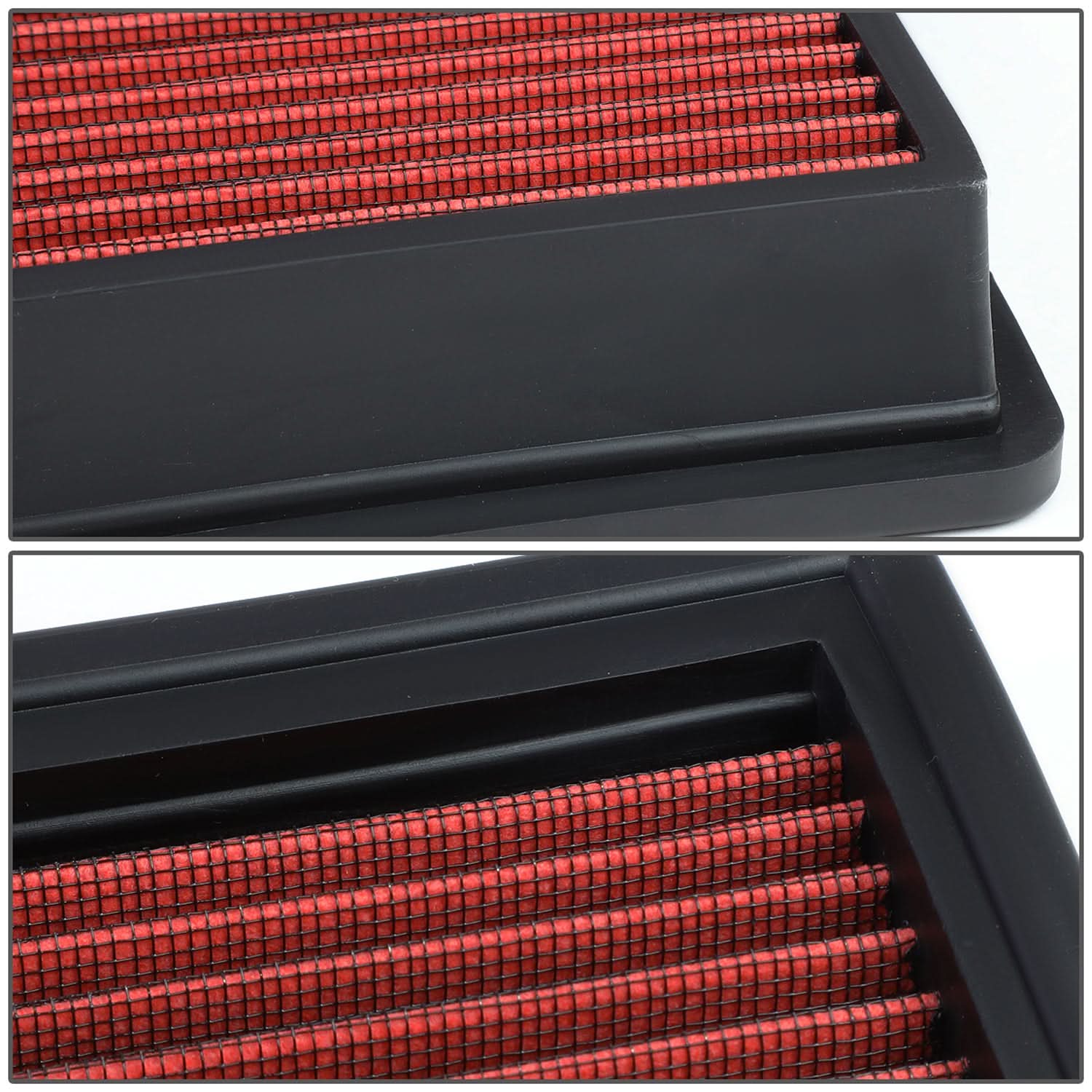 87-95 Jeep Cherokee/Commanche Engine Air Filter - Red - Image 4