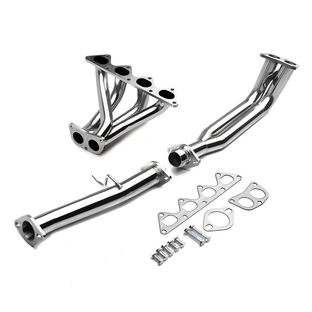 89-94 Mitsubishi Eclipse/Talon/Laser Performance Header Stainless Steel - Image 3