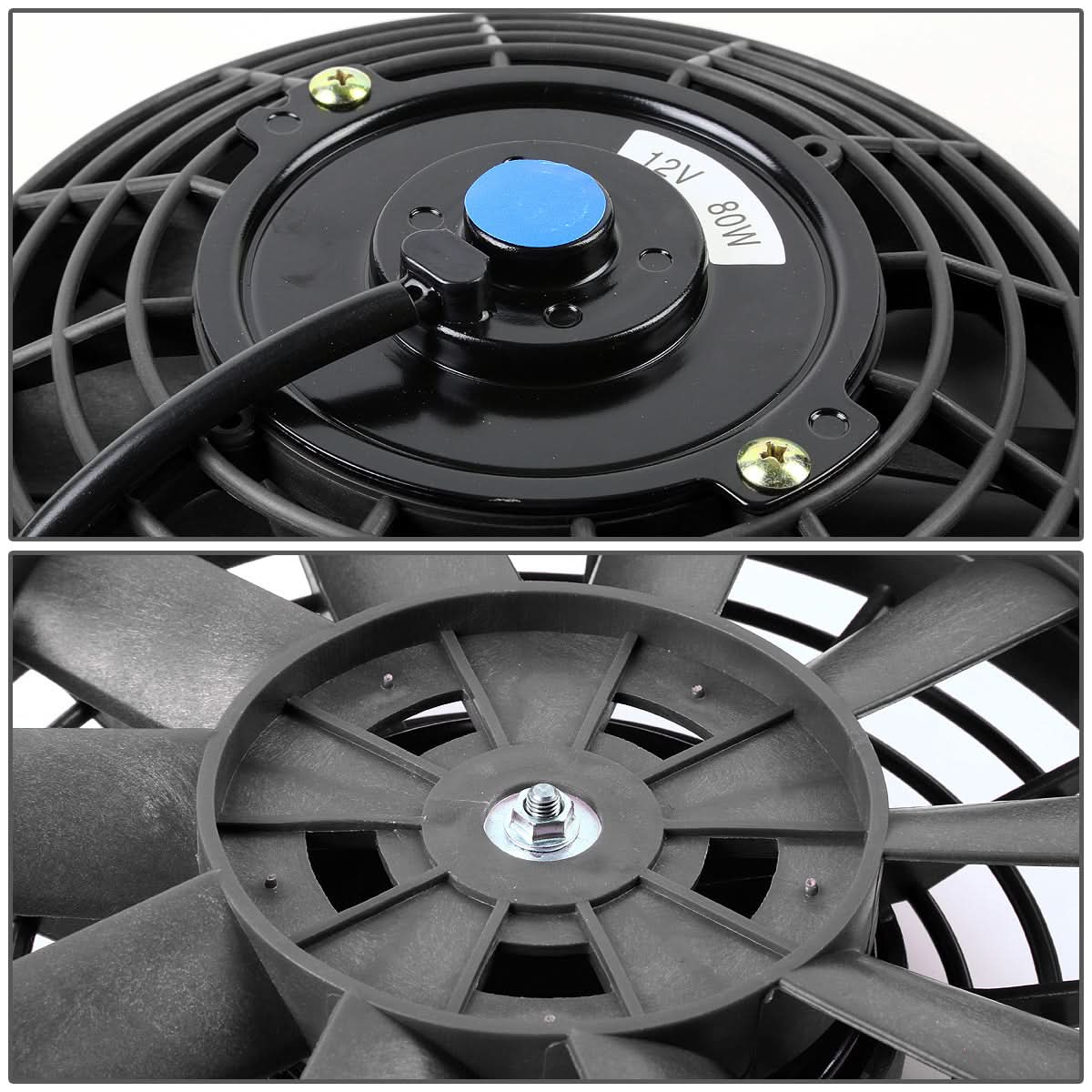 9 Inch Black Radiator Fan - Engine Cooling - Image 4