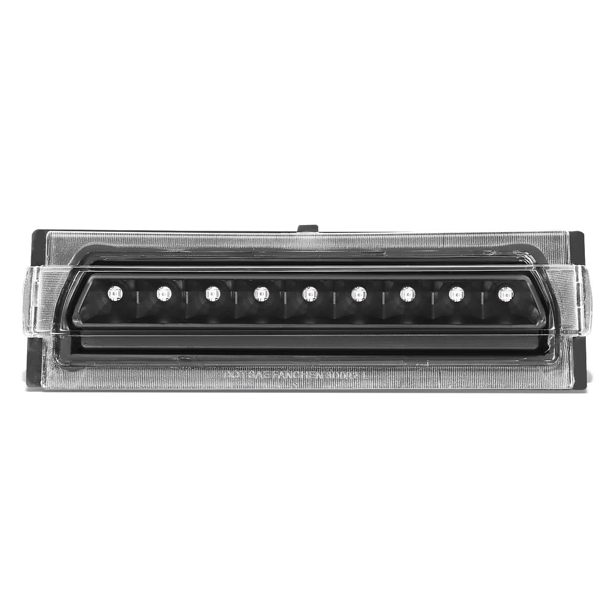 91-96 Chevrolet Corvette LED 3rd Brake Light Black - Image 2