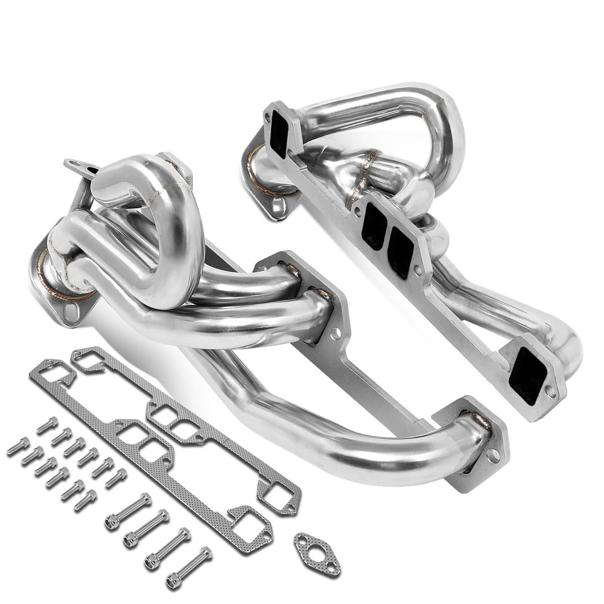92-95 Dodge Dakota & Ram Shorty Style Header Stainless Steel - Image 3