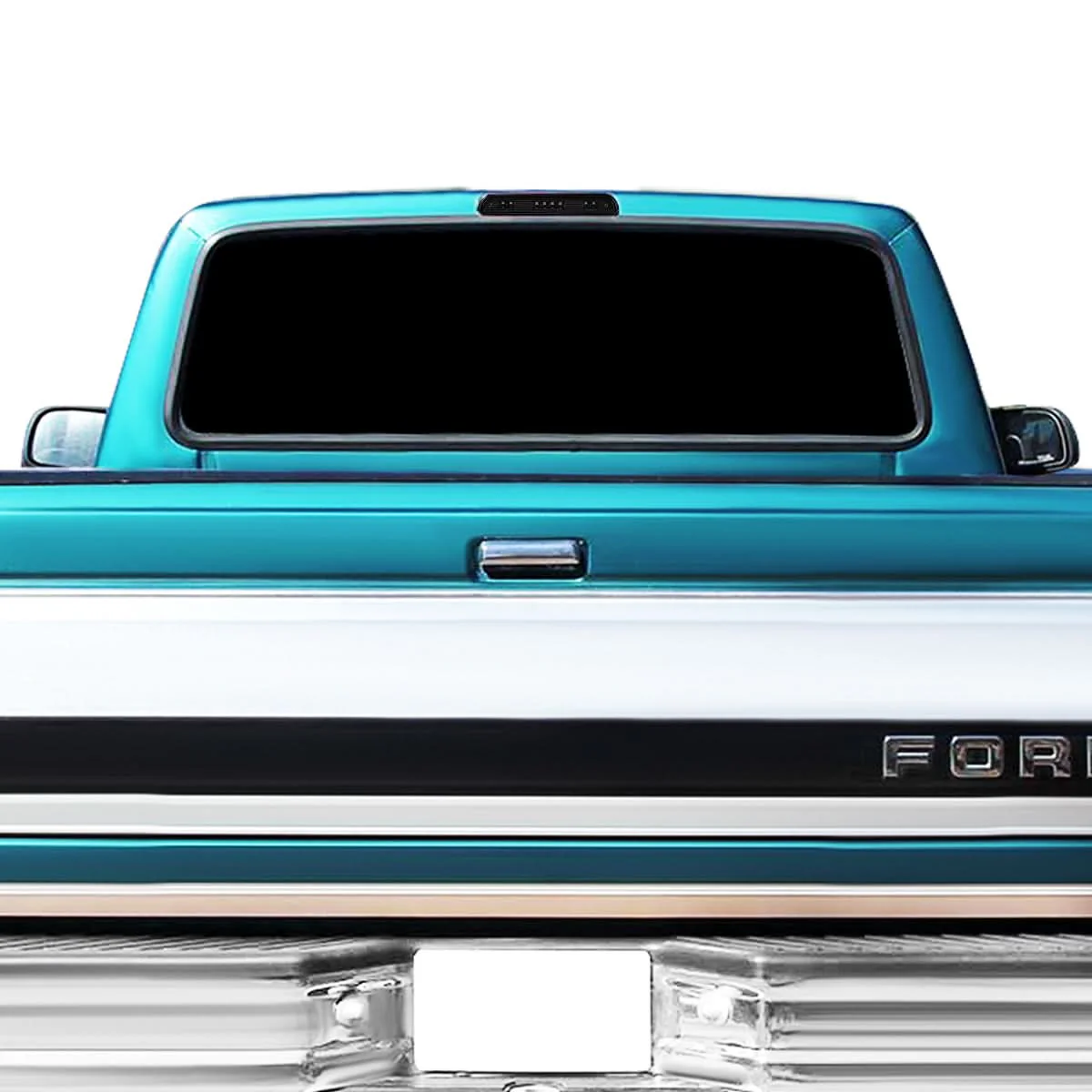 92-97 Ford F-150 Bronco F-250 F-350 LED 3rd Brake Light Black Smoke - Image 5