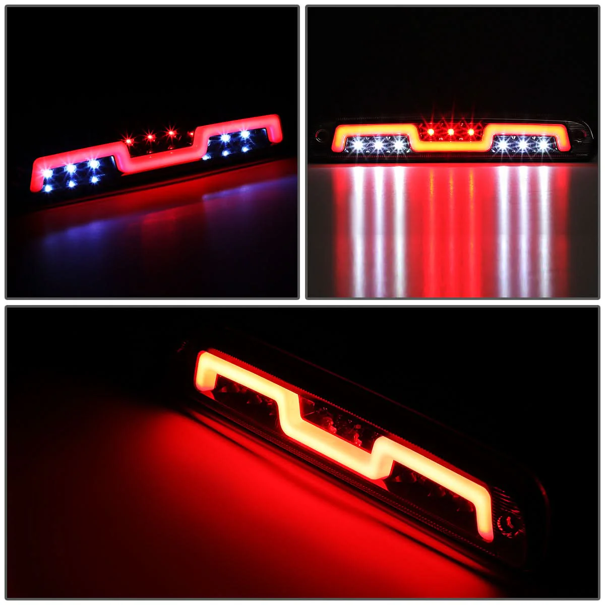 93-16 Ford Ranger F-250 F-350 F-450 F-550 Sequential Chase LED 3rd Brake Light - Image 3