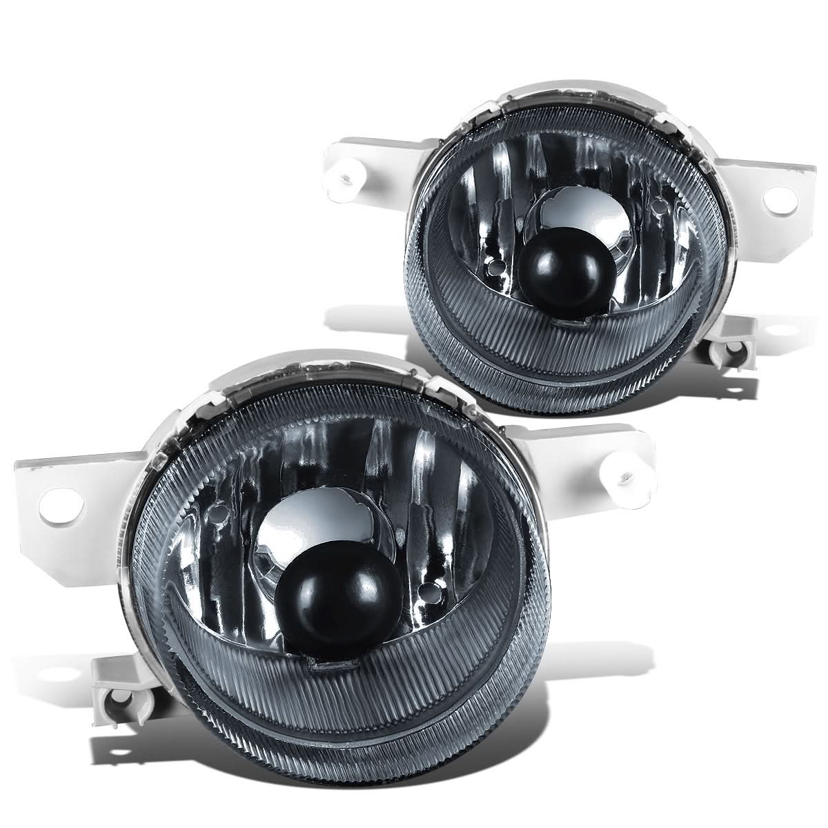 93-95 Honda Del Sol Fog Lights - Smoke Lens with 3497 Bulb - Image 2