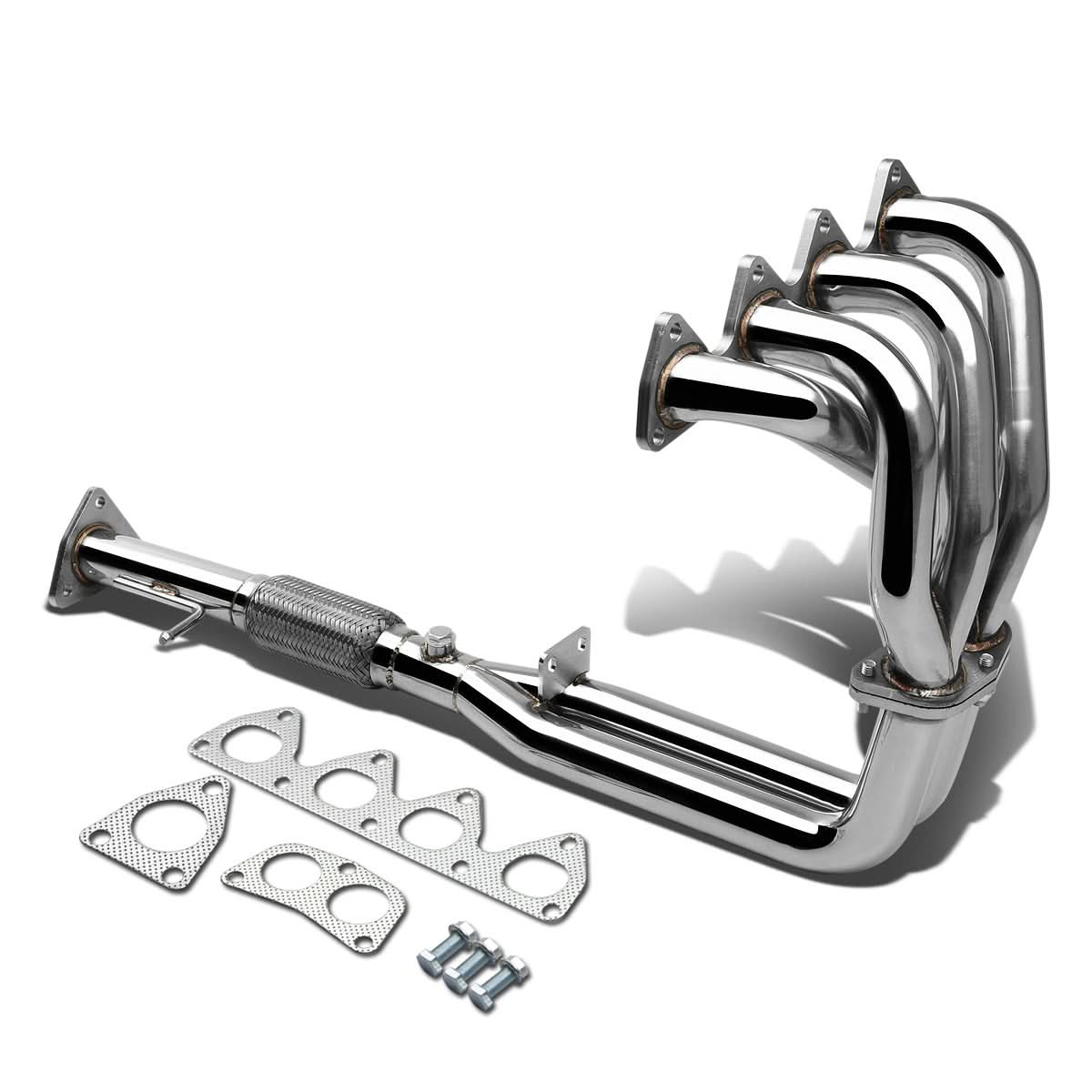 93-96 Honda Prelude VTEC Performance Header Stainless Steel - Image 2