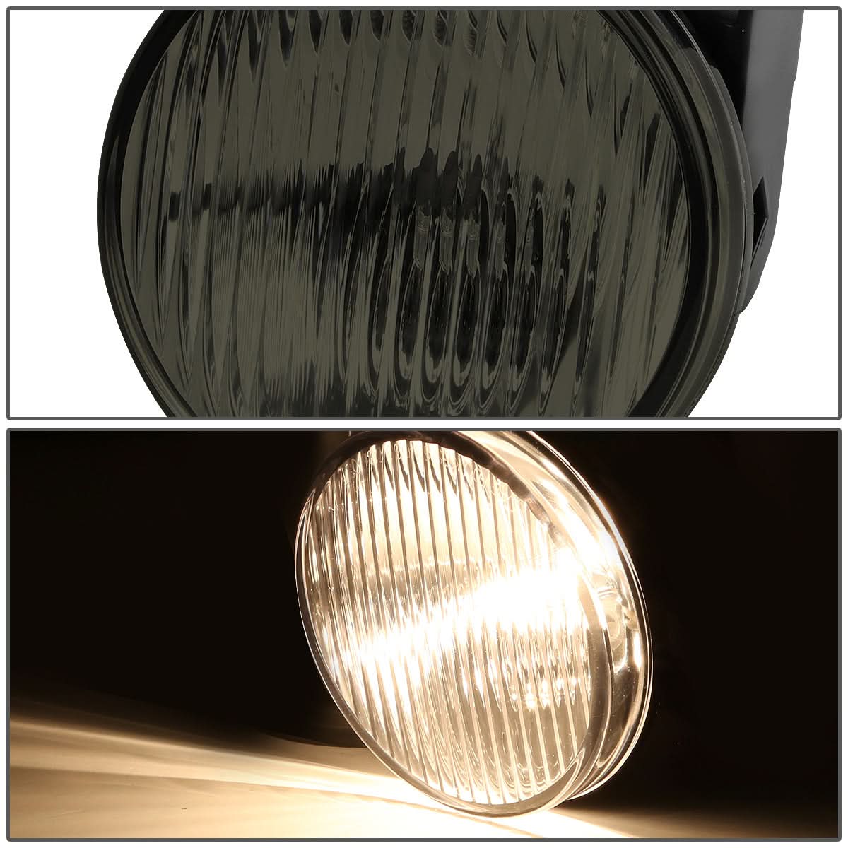 94-02 Dodge Ram 1500/2500/3500 Smoke Fog Lights No Switch - Image 4