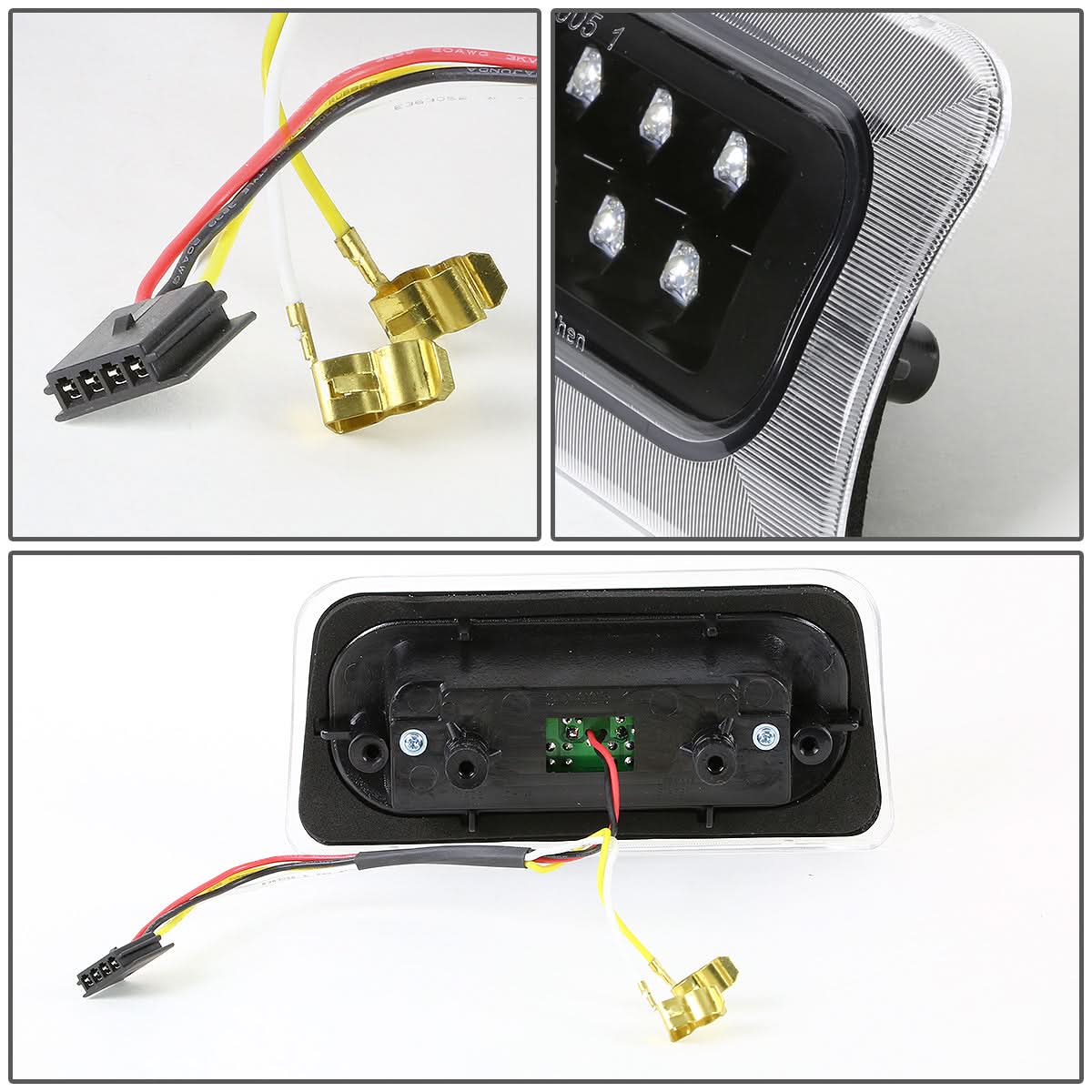 94-03 Chevy S10 / GMC Sonoma 3rd Brake Light - LED Black - Image 4