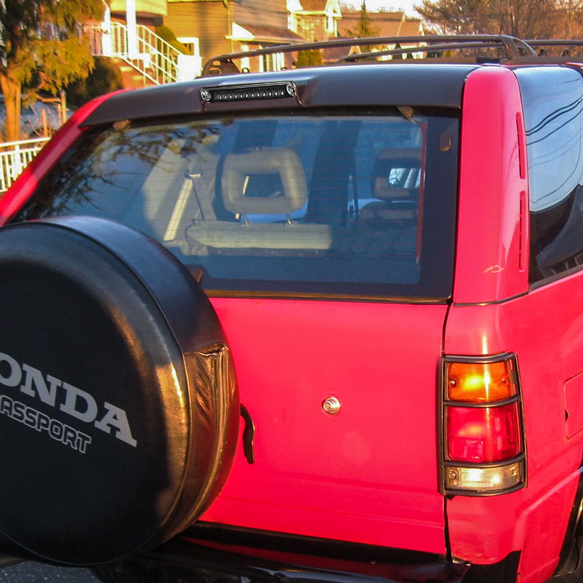 94-97 Honda Passport / 93-97 Isuzu Rodeo LED 3rd Brake Light - Black - Image 5