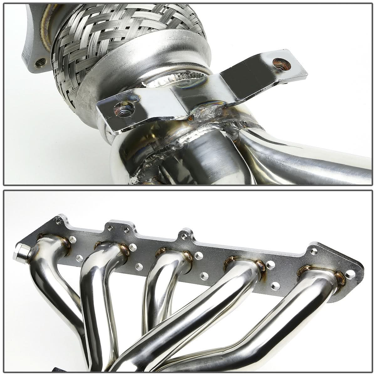 94-97 Volvo 850 GLT S70 V70 2.4 5CYL Stainless Steel Header - Image 3