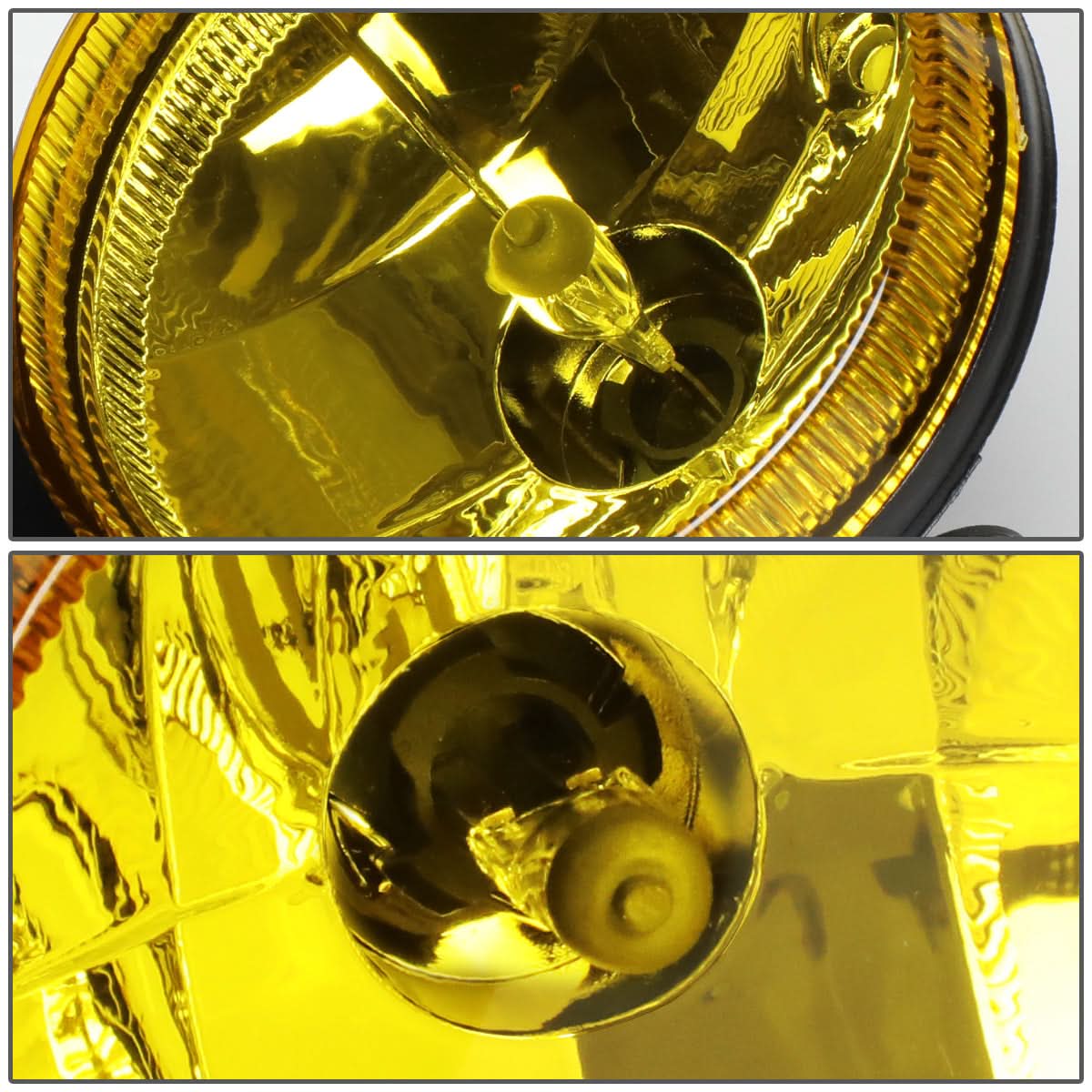 94-98 Dodge Ram 1500 2500 3500 Amber Fog Lights Non-Sport Package - Image 5