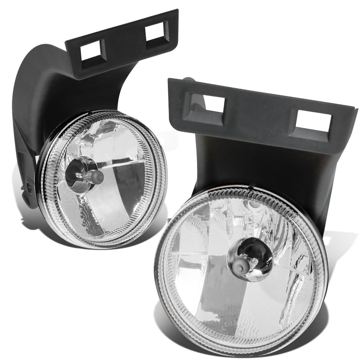 94-98 Dodge Ram 1500 2500 3500 Fog Lights Chrome Clear - Image 3
