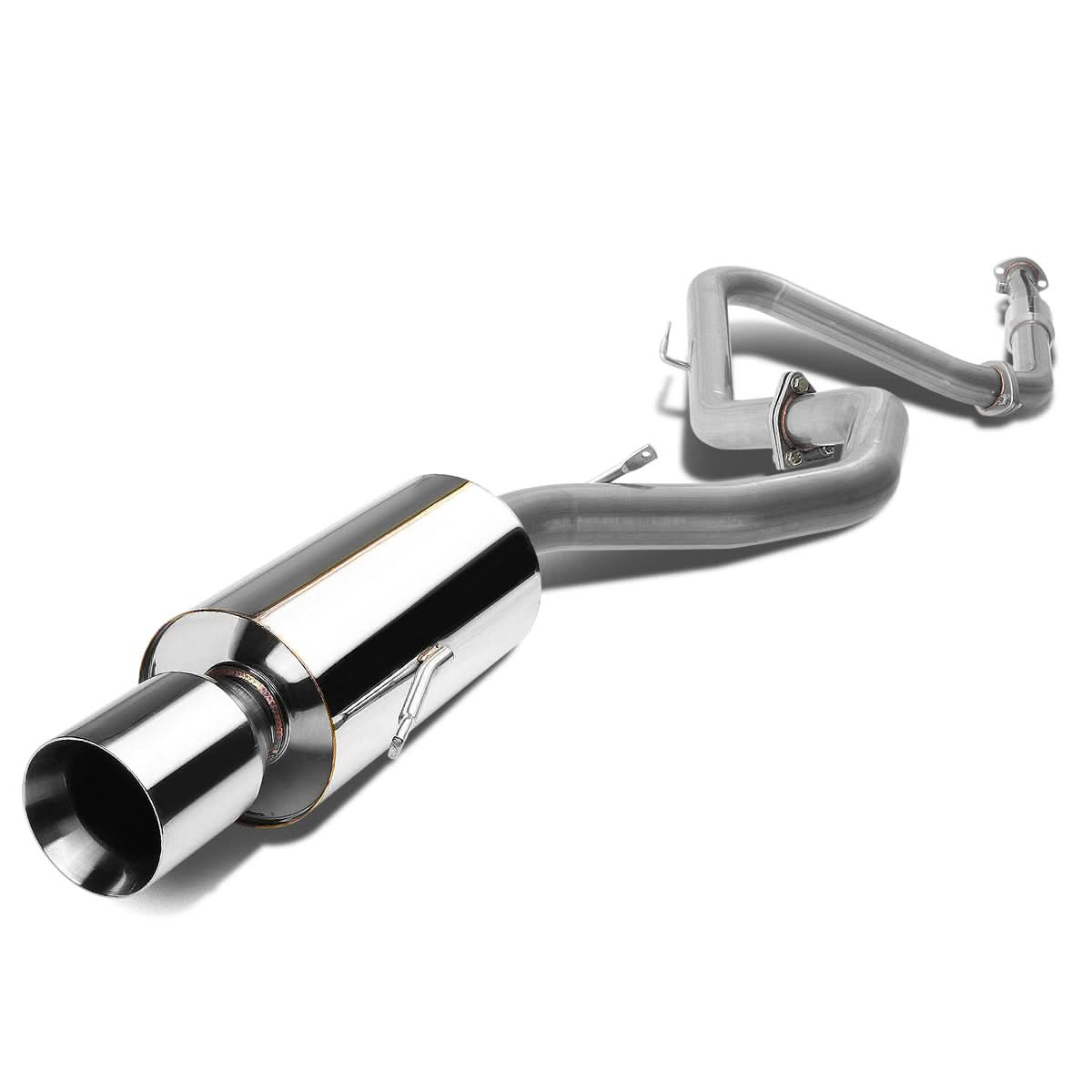 95-99 Mitsubishi Eclipse Non Turbo Catback Exhaust Stainless Steel - Image 3