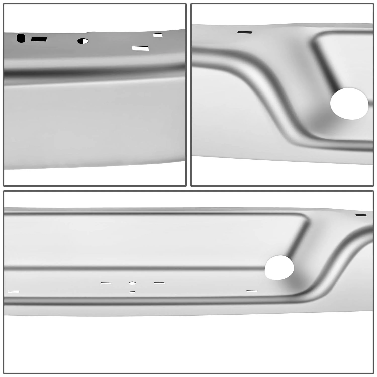 96-23 Chevrolet Express & GMC Savana Chrome Rear Bumper Cover - Image 2