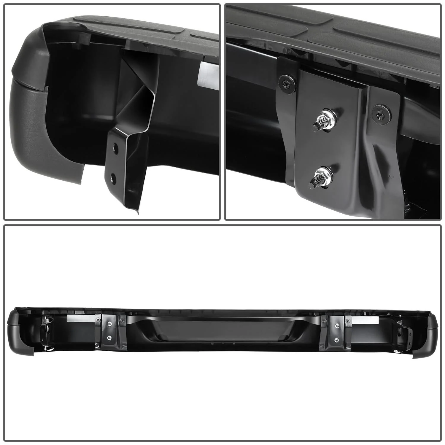 96-23 Chevrolet Express Rear Bumper - Black - Image 4