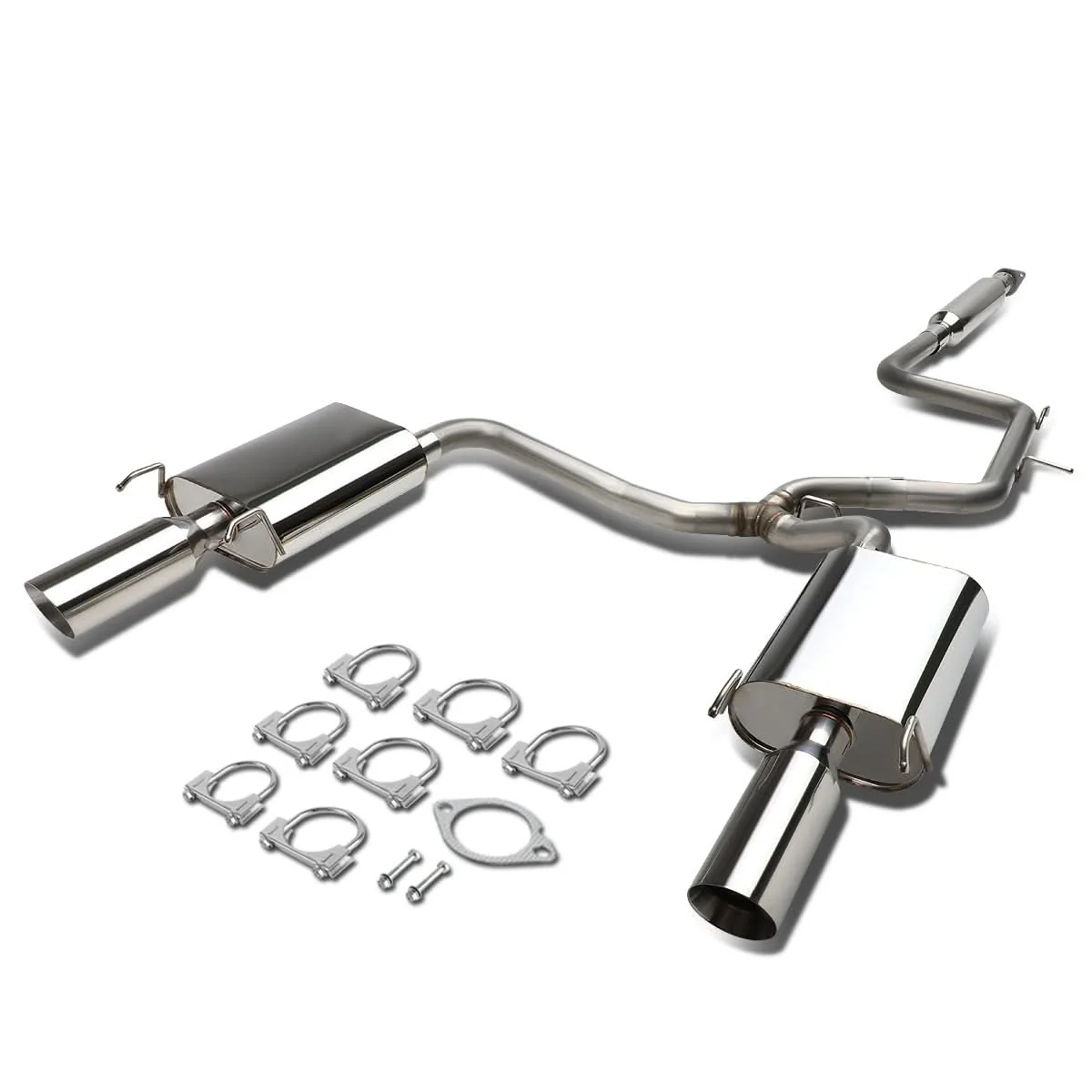 97-05 Pontiac Grand Prix/Chevy Impala/Monte Carlo Catback Exhaust Stainless Steel - Image 2